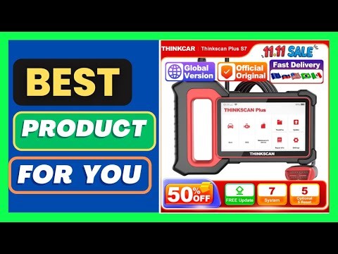 THINKCAR THINKSCAN PLUS S4 S7 ABS SRS ECM