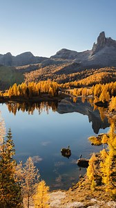 140K views · 1.8K reactions | fewer crowds, cheaper, gorgeous fall colors—Italy in October is the move‍↔️ Peak fall colors are usually mid October! #italy #dolomites #italiandolomites | Angela Liguori | Facebook