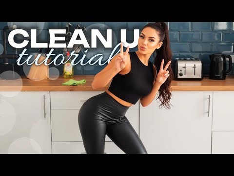 Cleaning the kitchen but make it fashion ✨ Come hang out with me in this dress!