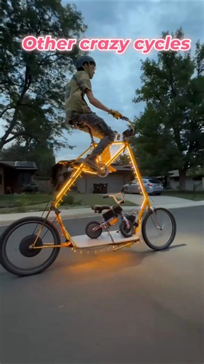 10 Craziest Cycles That Actually Work! 🚲😱 #shorts #Crazycycles #Invention2026 #weirdcycles