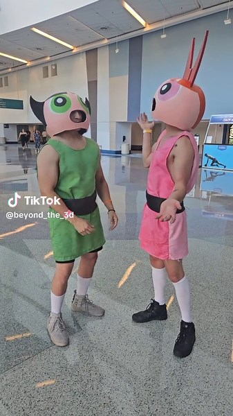 PowerPuff Girls Cosplay at Fitness Expo 2023