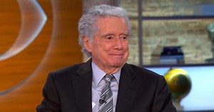 Regis Philbin guest hosts "The Late Late Show"