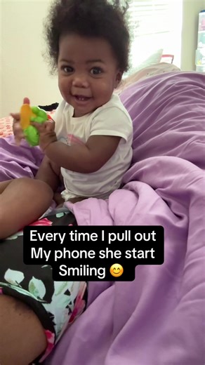 She be camera ready 🥰 #babytink #videobaby #fy