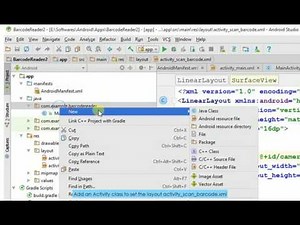 Google Mobile Vision API QR Code and Barcode Tutorial - Android