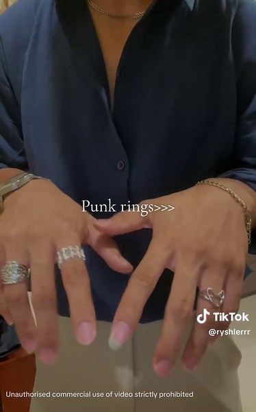 20pcs Stainless Steel Ring Accessories for Men