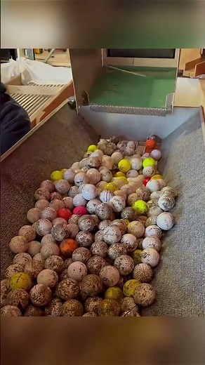 Máquina para limpiar pelotas de golf