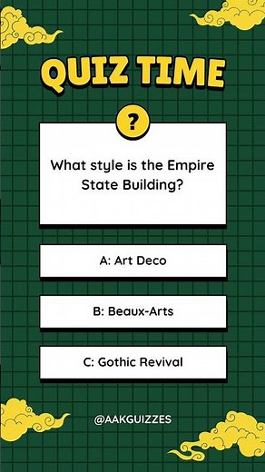 What Style is the Empire State Building?