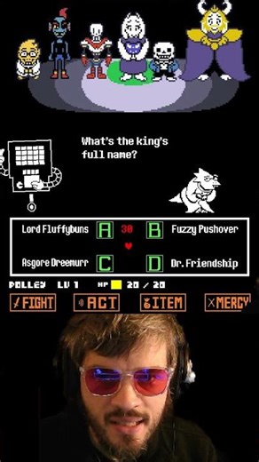 What's the Kings Full Name - UNDERTALE Game Play