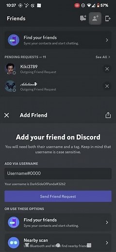 how to add a friend on discord?