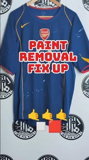 How to Remove Paint from Football Shirts (Easy Hack!)