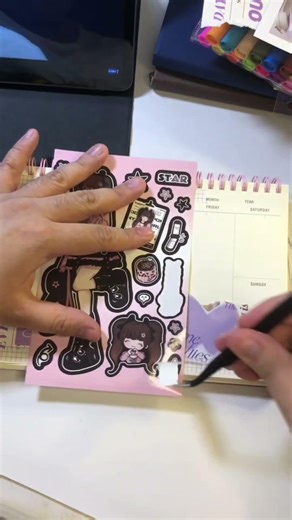 Weekly Planner Setup ✨ Cozy & Productive Planning Routine #Shorts #PlannerSetup #Journaling