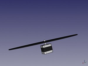 Attaching a plastic disc to a stepper motor shaft & type of plastic to use