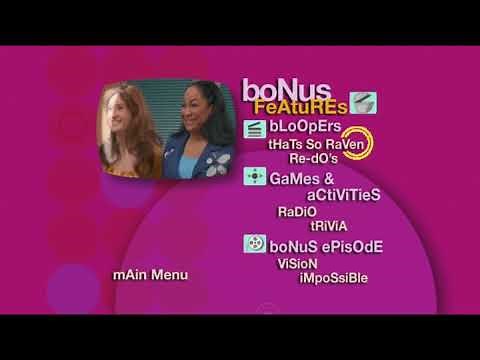 That's So Raven:Raven's House Party 2005 DVD Menu Walkthrough