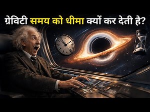 देखिये कैसे ब्लैक होल के अंदर समय रुक जाता है? | Time Travel in Hindi | Time Dilation Explained