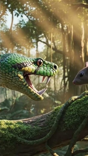 Ultra Realistic 3D Snake Attack Gone Wrong 😱🐍 #shorts