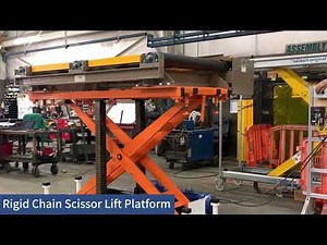Rigid Chain Scissor Lift Platform