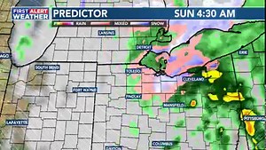 1.7K views · 24 reactions | WATCH: Chilly with rain showers possible this weekend. Not much sunshine beyond this morning! | 13abc | Facebook