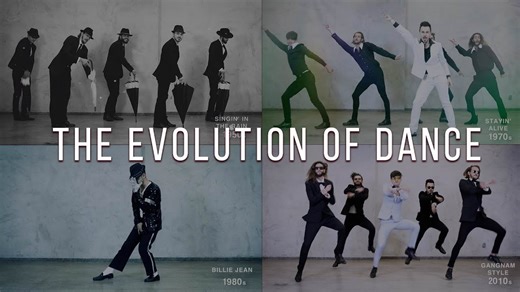 Watch These Guys Dance From the 1950s to Modern Age