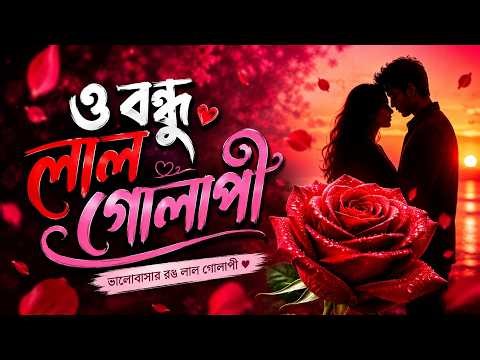 ও বন্ধু লাল গোলাপী। O Bondhu Lal Golapi। Bangla Romantic Song। Asad Tunez Official