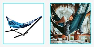 Hammocks Are the Easiest Way to Turn Your Backyard Into an Oasis