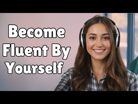 How To Learn English by Yourself | English Speaking Practice | English Fluent Podcast