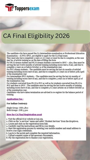 Icai ca final exam preparation 2026 | icai ca final online test series | syllabus 2026 #icai #yt