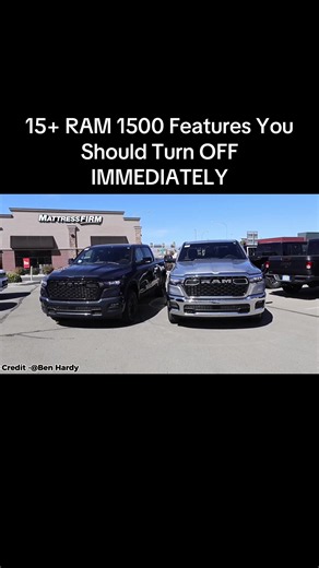 Ram 1500 Features to Turn Off Immediately (15 Settings)