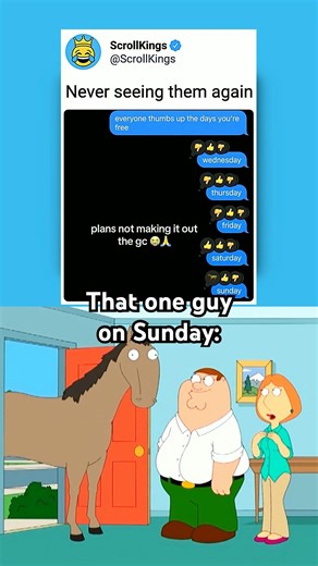 Peter, the horse is here 🐎