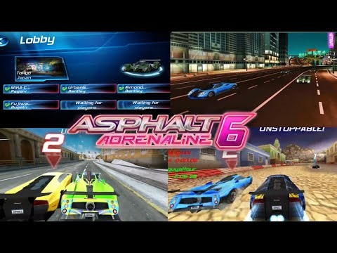 Asphalt 6 Multiplayer races #2 