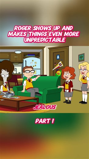 Roger shows up and makes things even more unpredictable #AmericanDad #AmericanDadClips #AnimatedComedy #CartoonMoments #StanSmith