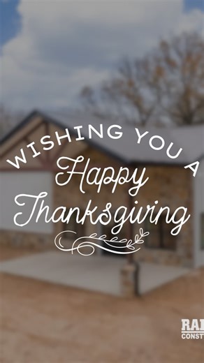 This Thanksgiving, our hearts are full. We’re so grateful for the families who trust us, the communities that support us, and the team that brings every build to life. Most of all, we couldn’t do it without our outstanding customers — you make everything we do possible. From our Rafter P family to yours, Happy Thanksgiving. 🧡🏡🦃 | Rafter P Construction