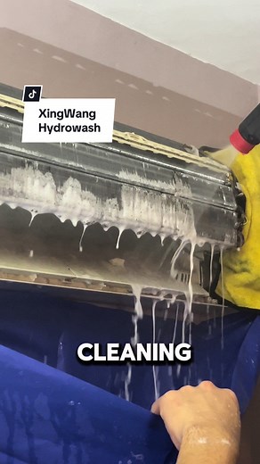 Revamp your aircon with our Chemical Jet Wash service! 🌬✨ ✔️ Spill prevention prep & thorough cleanup. ✔️ Blower wheel dismantling (if applicable). ✔️ Deep cleaning of filters, coils, fins, & drain trays. ✔️ Every nook & cranny cleaned with jet pressure. ✔️ Drainage system vacuumed for zero clogs. ✔️ Post-service pipe & tray checks. Experience hassle-free maintenance without the risk of coil damage. Get the same pristine results as chemical wash at a better price!