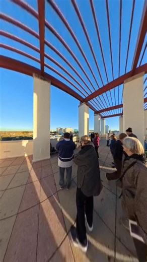Another beautiful sunset from the rooftop terrace of the Clearwater Public Library System's Main Library! From here, you can get a view of Coachman Park, the The BayCare Sound, downtown Clearwater, and Clearwater Beach in the distance. The library's Sunset on the Roof program happens every Tuesday, starting at 5:30 p.m. throughout February. See you next week at the Clearwater Main Library located at 100 N. Osceola Ave. | City of Clearwater Government