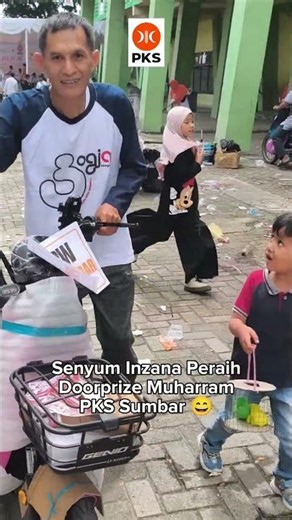 NGGK NYANGKA DAPAT HADIAH TAHUN BARU HIJIRYAH DARI PKS SUMBAR