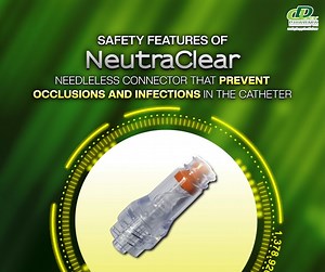 1K views · 35 reactions | Here are some of the main safety features of NEUTRACLEAR NEEDLELESS CONNECTOR. For product inquiries, SIGN-UP HERE https://bit.ly/3AIFzQa | Delex Pharma International, Inc. | Facebook