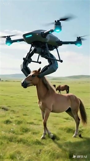 Drone & Ponies: An Absurd Outdoor Breeding Video
