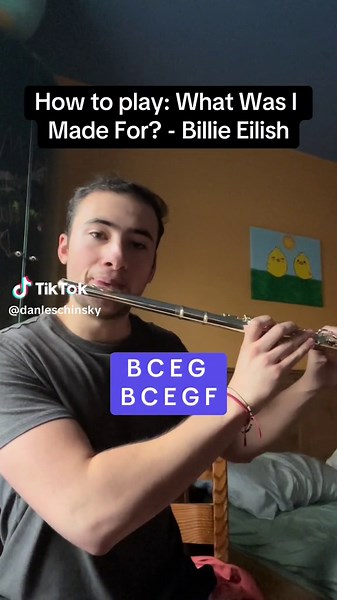 #flute #music #billieeilish #whatwasimadefor #barbie #howto #tutorial #pop