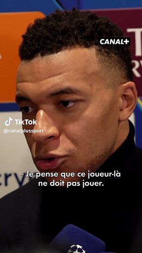 Mbappé s'exprime contre un joueur après Benfica/Real Madrid