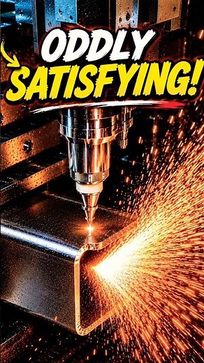 Satisfying Laser Tube Cutting Process! 🔥#engineering #shorts