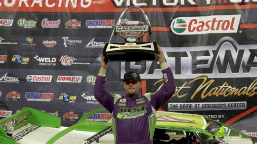 Tyler Erb Wants Christmas Money And Another Gateway Dirt Nationals Win