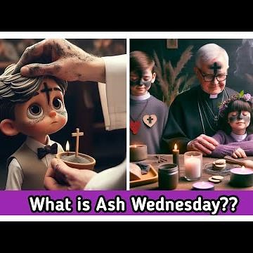 Ash Wednesday for kids | What is the meaning of Ash Wednesday | Ash Wednesday 2024 #ashwednesday