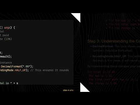 How to Round Numbers to Two Decimal Places in Java