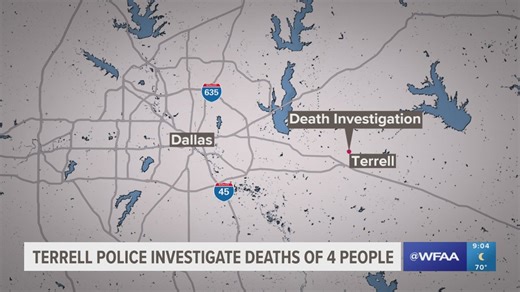 4 dead in Christmas Eve 'incident' in Terrell, police say