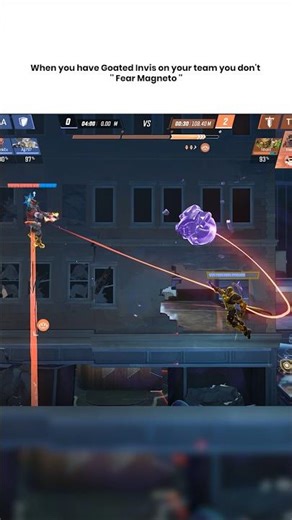 When Your Invis is Goated…you don't '' Fear Magneto '' 😮‍💨#marvelrivals #marvelrivalsgameplay