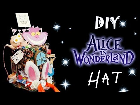 Alice In Wonderland DIY Decor, Mad Hatter Party Decorations, Craft Ideas To Make & Sell or Gift