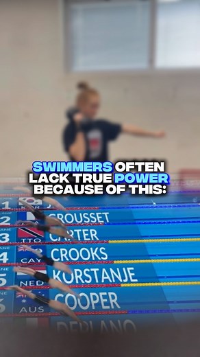8.4K views · 58 reactions | Swimmers often lack true power because of...