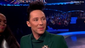 Figure skater Johnny Weir makes his debut as a new judge on Dancing On Ice