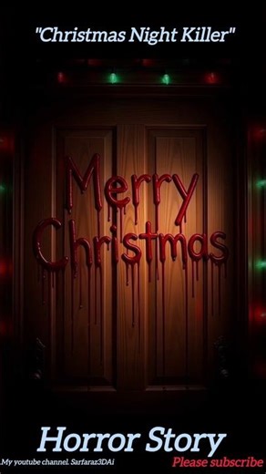 Christmas Night Killer 🎄😨 | Horror Crime Short #horrorstories#shortsviral #horrorstories #horror