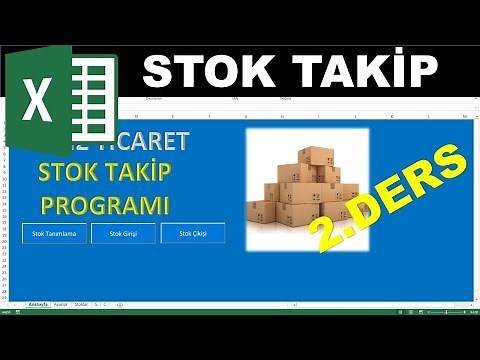 Excel VBA ile Stok Takip Programı - 2. Ders