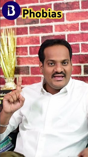 Top Phobias Explained in 10 Seconds! 😱 | Fear Vocabulary | BalaBhaiya English” #shorts ☝️👍